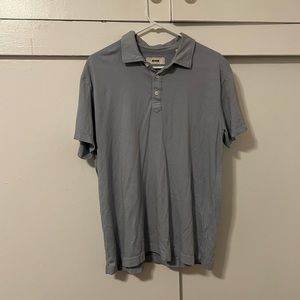 Buck Mason Men’s light blue polo (large)